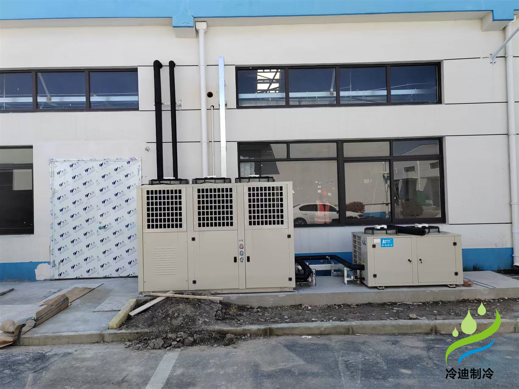 上海1000立方綜合型中央廚房冷庫(kù)建造案例(圖8) 上海奉賢中央廚房冷庫(kù)建造案例